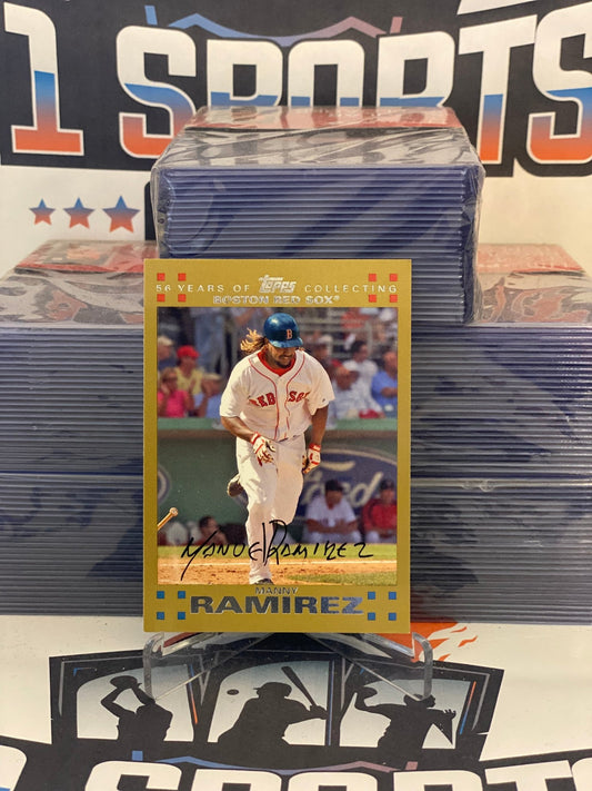 2007 Topps (Gold 1706/2007) Manny Ramirez #315