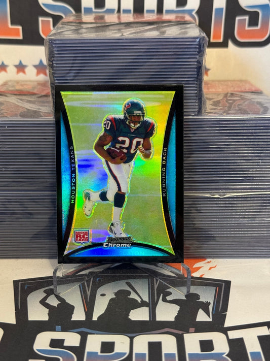 2008 Bowman Chrome (Refractor) Steve Slaton Rookie #BC74