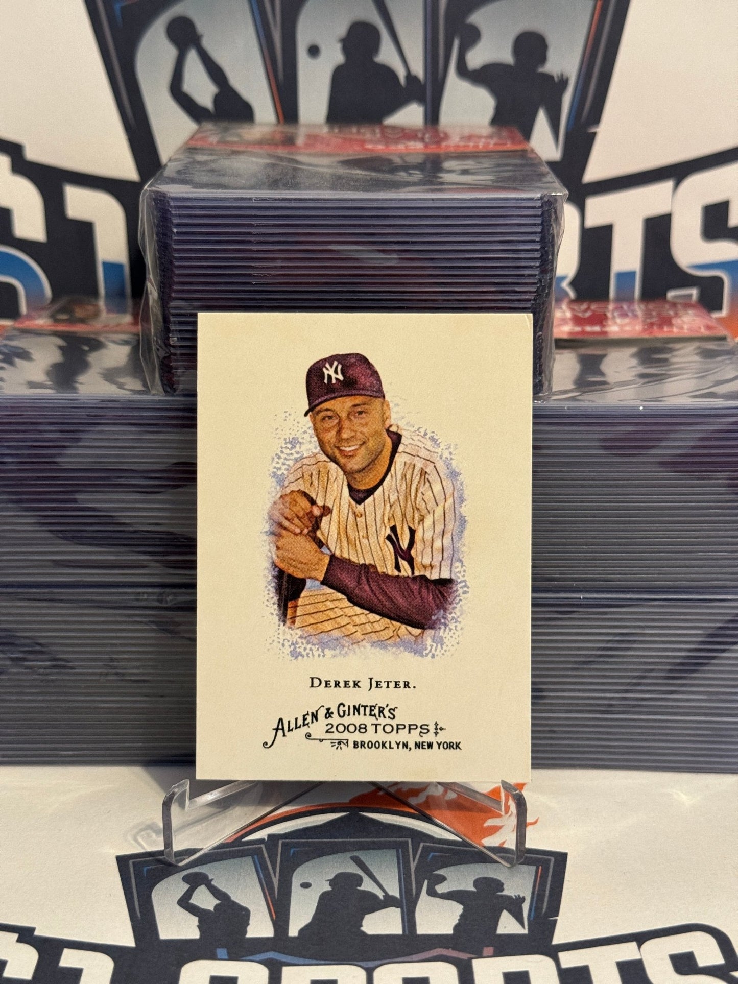 2008 Topps Allen & Ginter Derek Jeter #120
