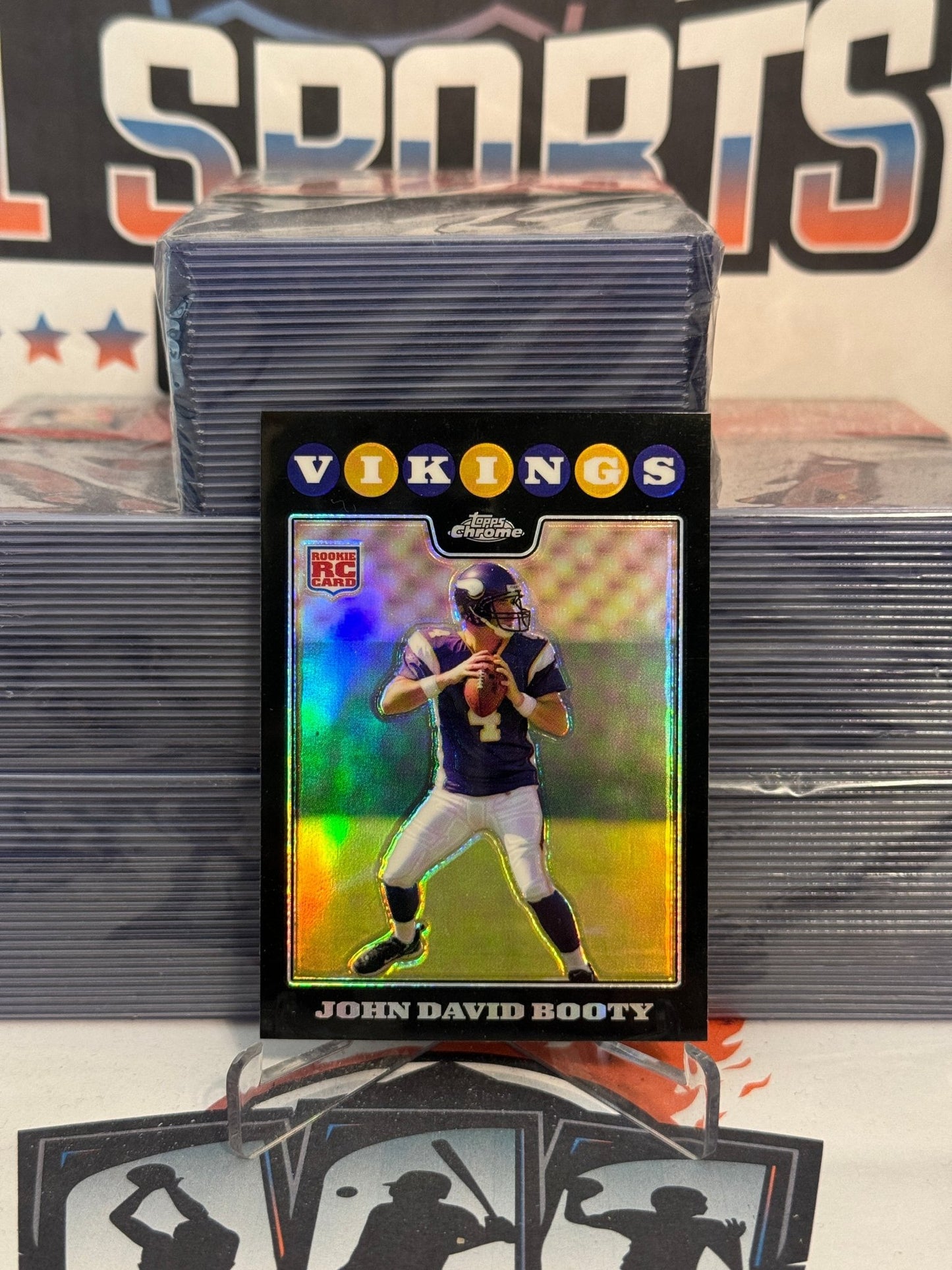 2008 Topps Chrome (Refractor) John David Booty Rookie #TC171