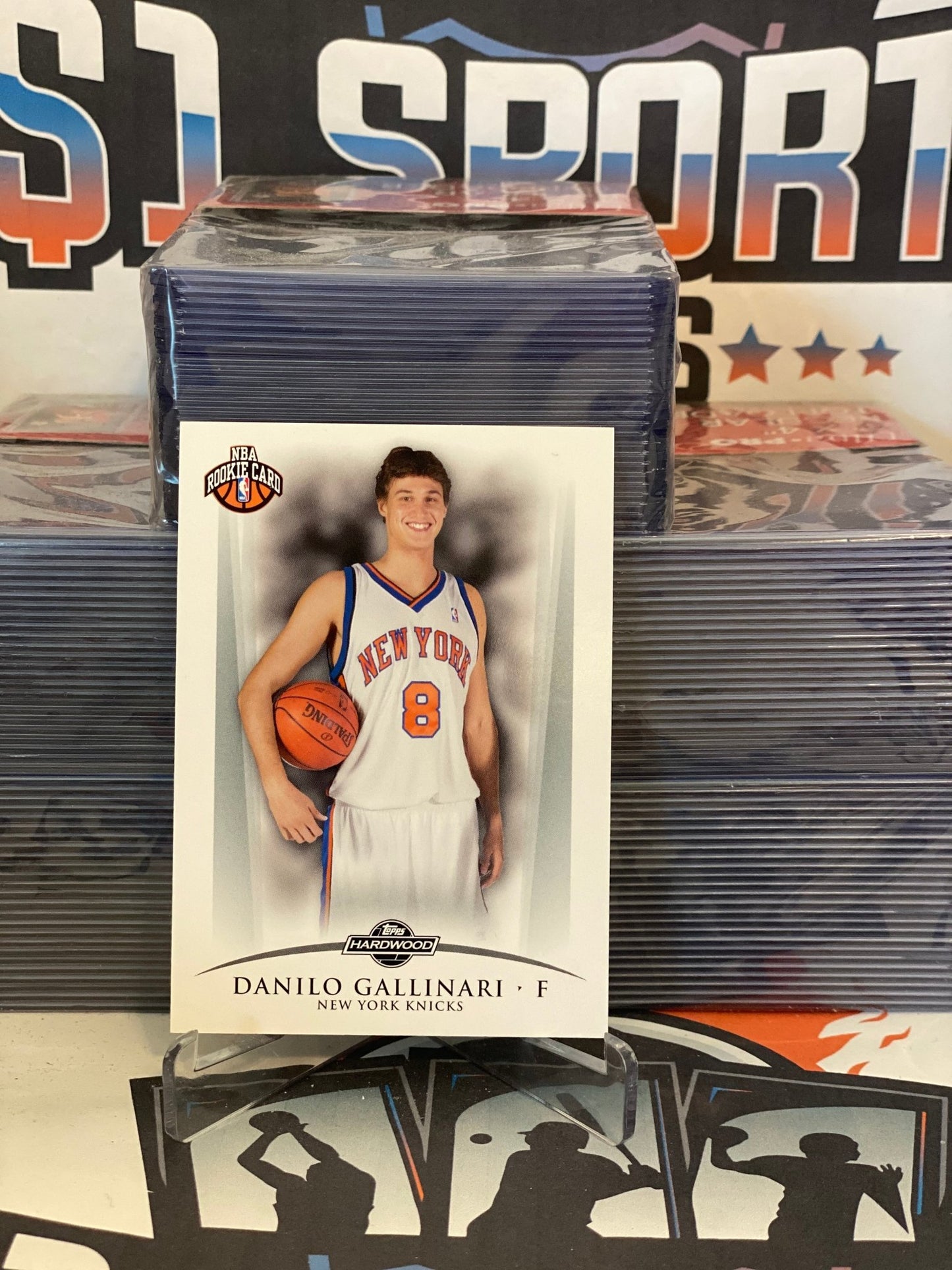 2008 Topps Hardwood (0820/2009) Danilo Gallinari Rookie #106