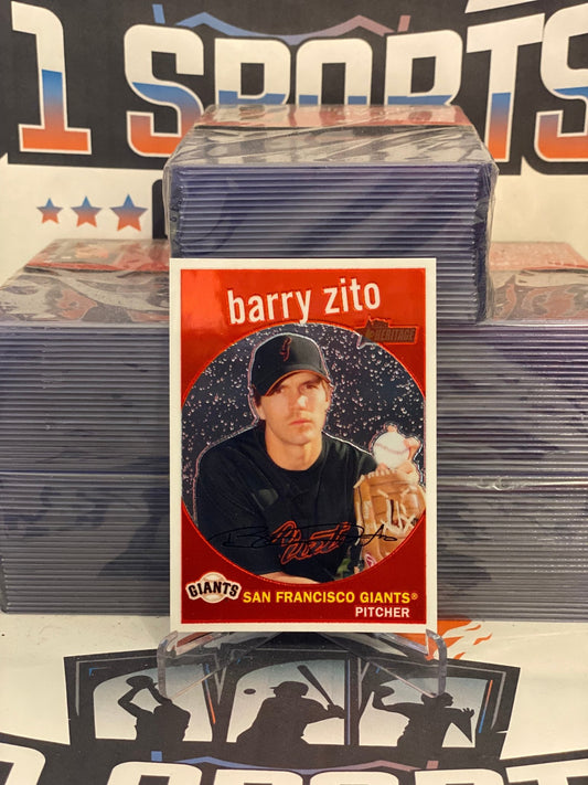 2008 Topps Heritage (Chrome 1679/1959) Barry Zito #C46
