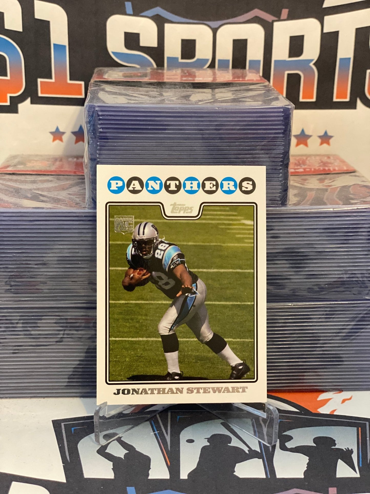 2008 Topps Jonathan Stewart Rookie #348