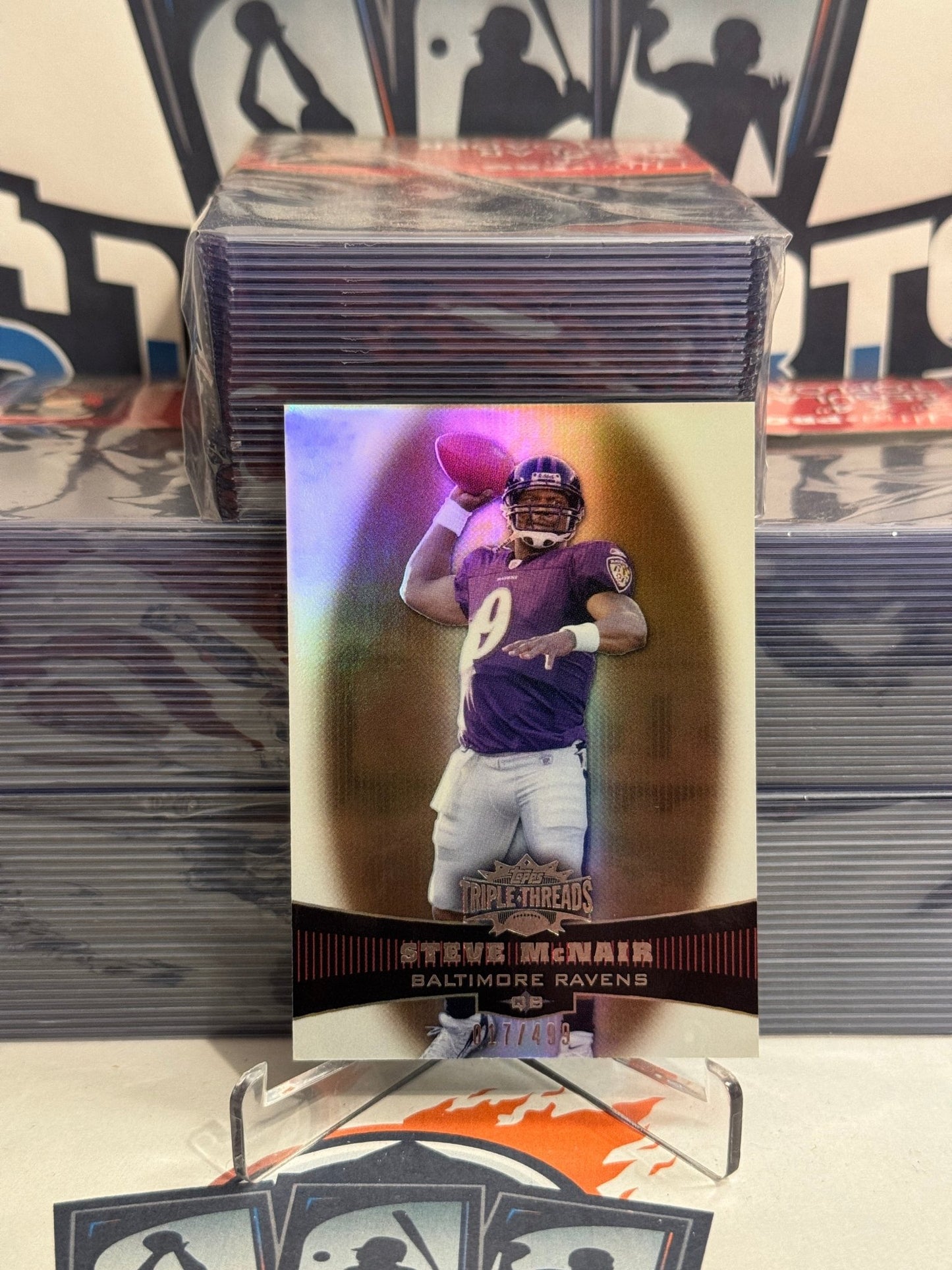 2008 Topps Triple Threads (Sepia 17/499) Steve McNair #58