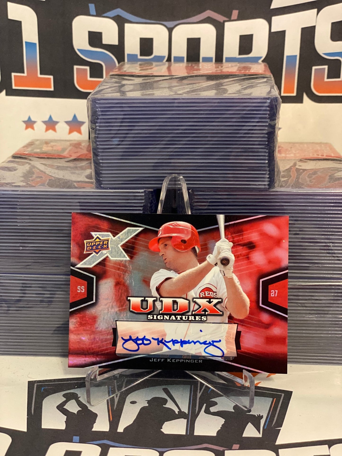 2008 Upper Deck UDX (Signatures Auto) Jeff Keppinger #JK