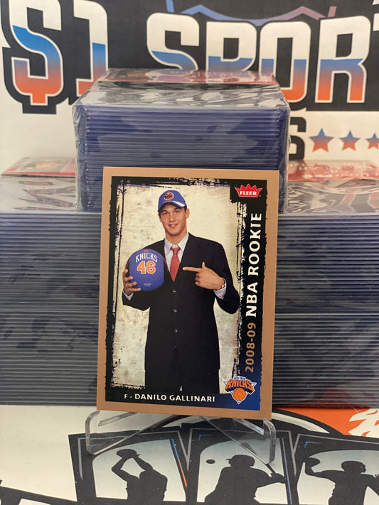 2009 Fleer (Rookie Sensations) Danilo Gallinari #206