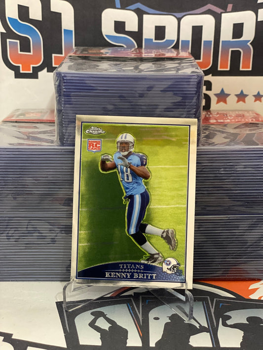 2009 Topps Chrome Kenny Britt Rookie #TC135