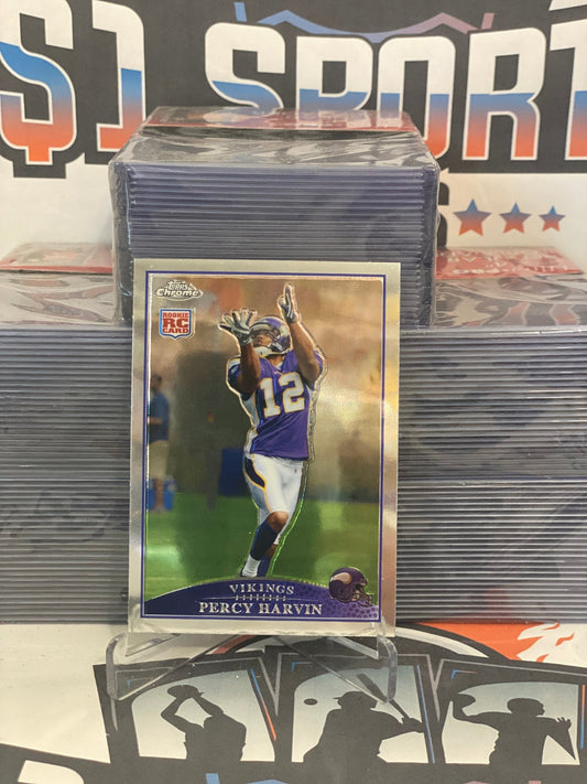 2009 Topps Chrome Percy Harvin Rookie #TC155
