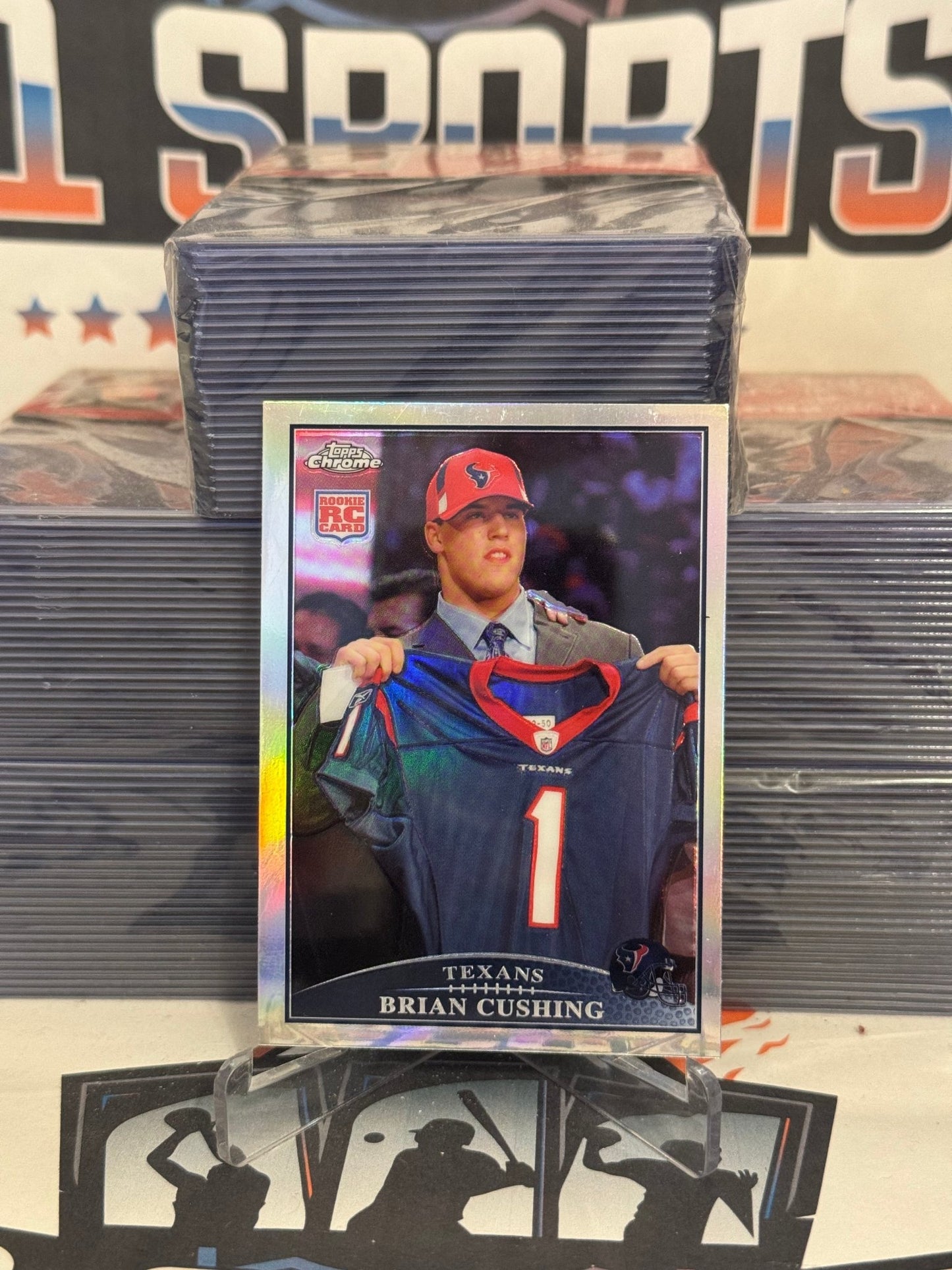 2009 Topps Chrome (Refractor) Brian Cushing Rookie #TC130