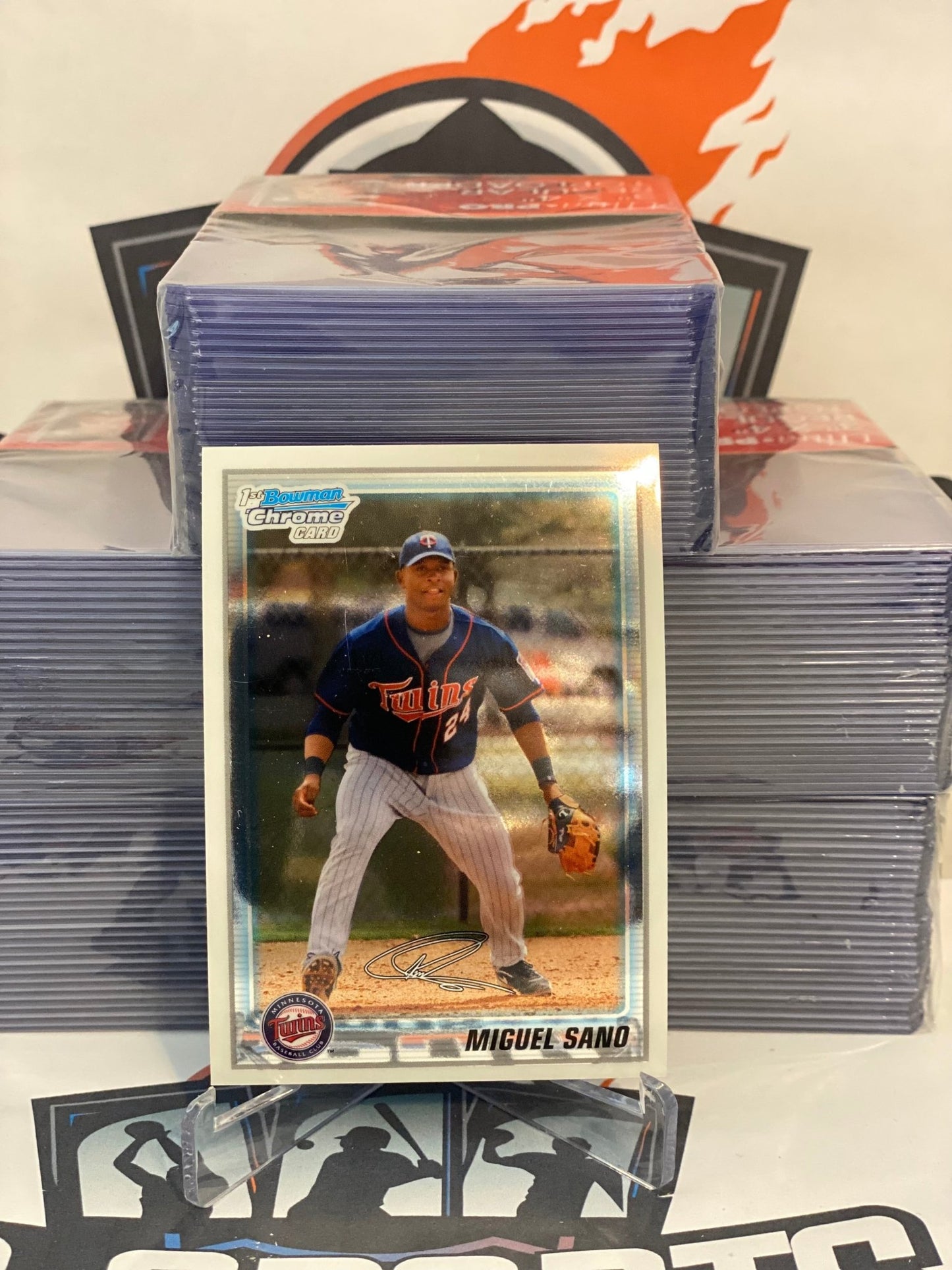 2010 Bowman Chrome Miguel Sano 1st Bowman Card #BCP205