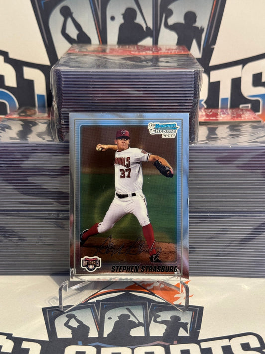 2010 Bowman Chrome Prospects (1st Bowman) Stephen Strasburg #BCP1