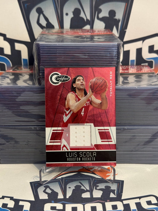 2010 Panini Certified (Totally Red Relic 227/249) Luis Scola #112