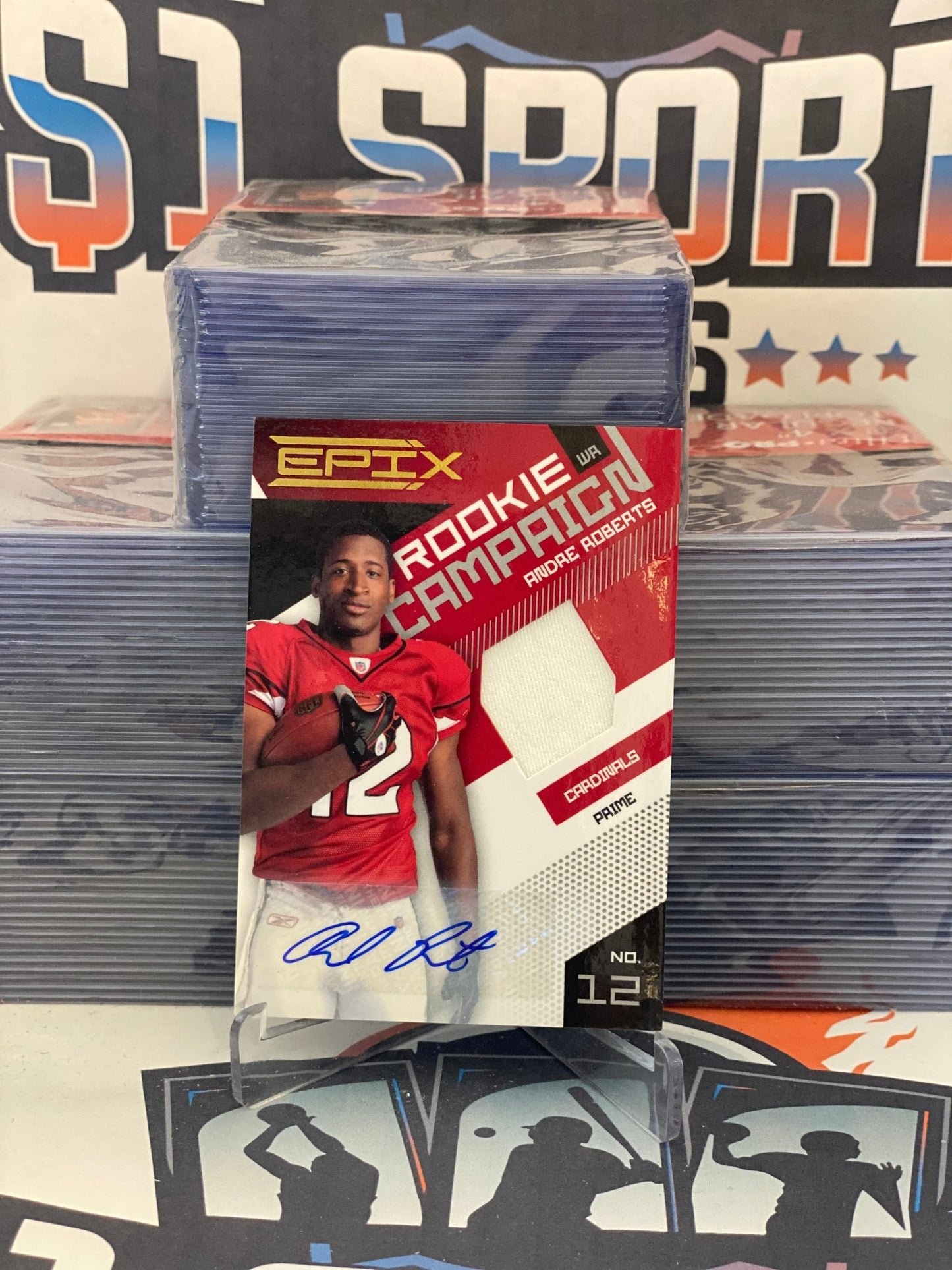 2010 Panini Epix (Rookie Campaign Auto Relic 09/25) Andre Roberts #27