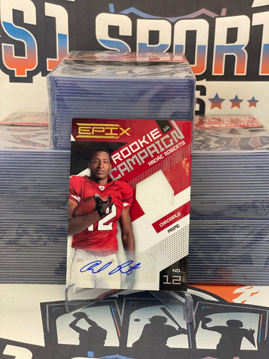 2010 Panini Epix (Rookie Campaign Auto Relic 09/25) Andre Roberts #27