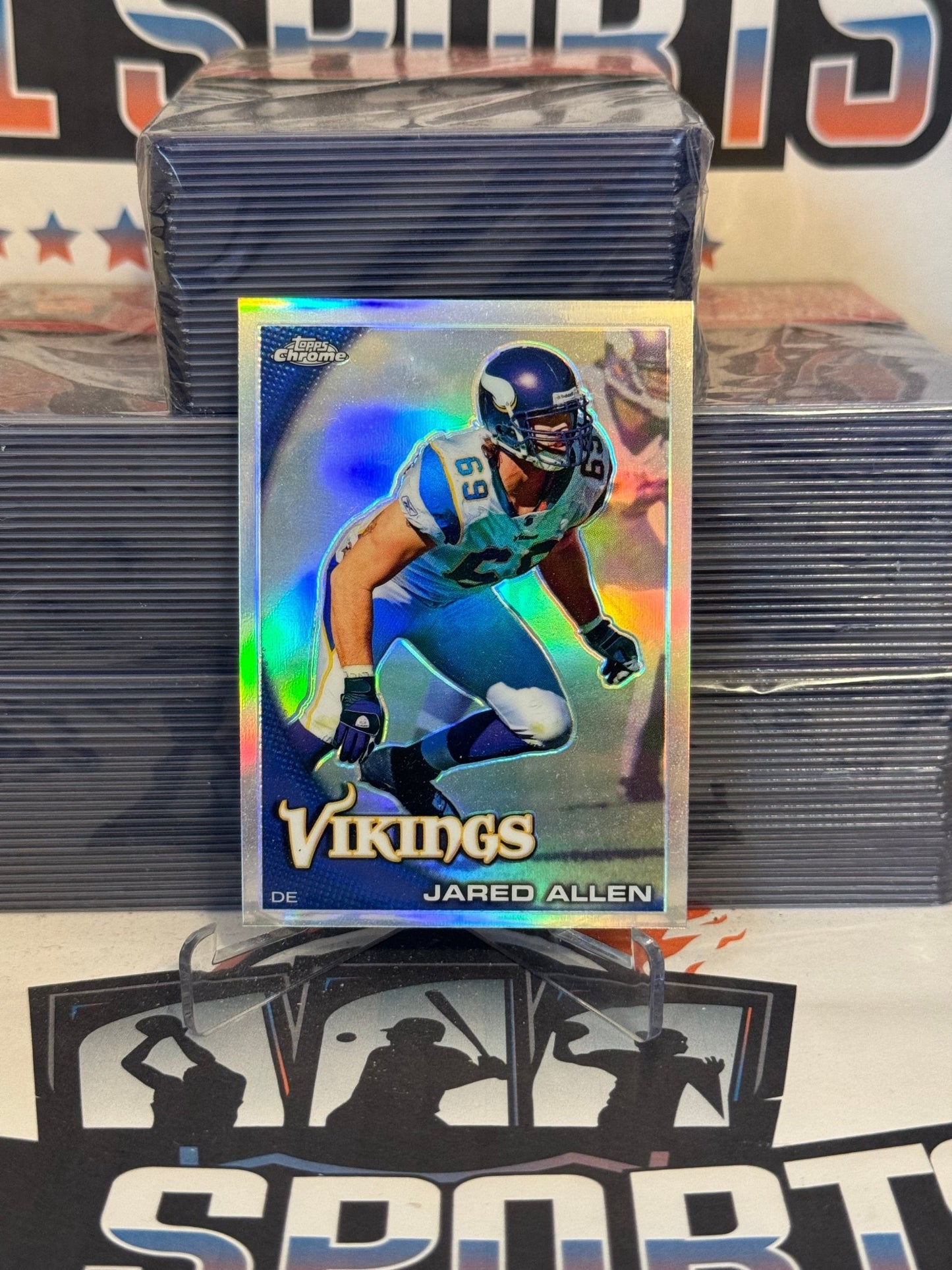 2010 Topps Chrome (Refractor) Jared Allen #C202