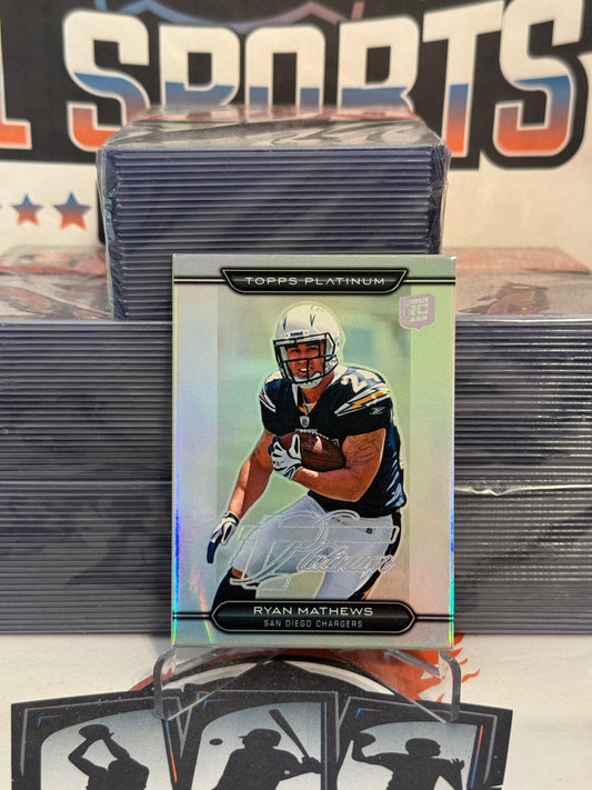 2010 Topps Platinum Ryan Mathews Rookie #36