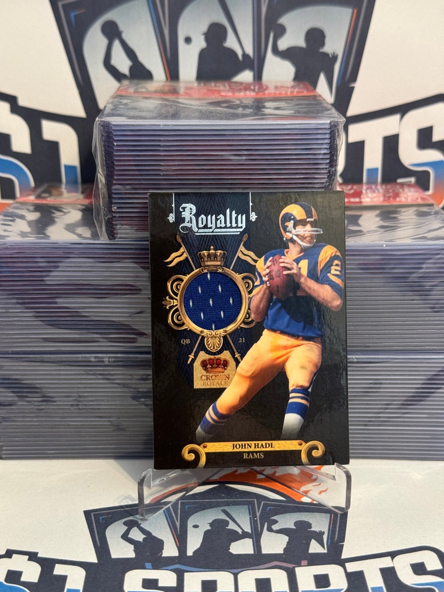 2011 Panini Crown Royale (Royalty Relic 10/299) John Hadl #13