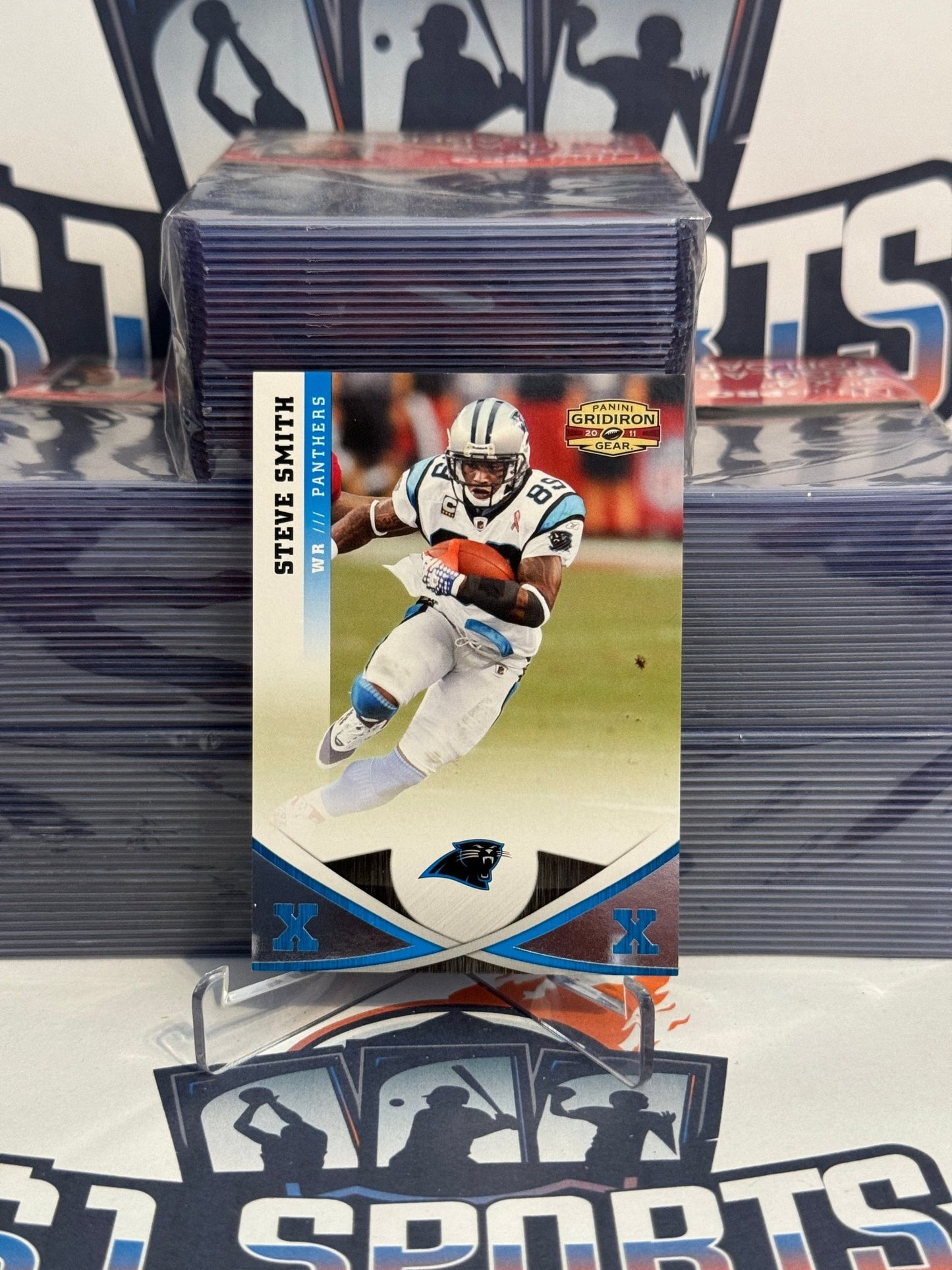 2011 Panini Gridiron Gear (89/250) Steve Smith #124