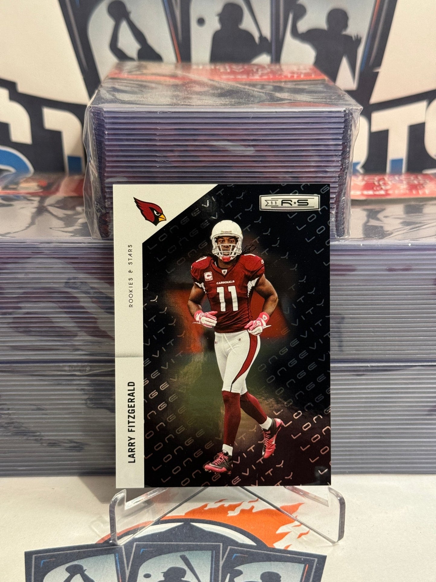 2011 Panini Rookies & Stars (Longevity 199/249) Larry Fitzgerald #2