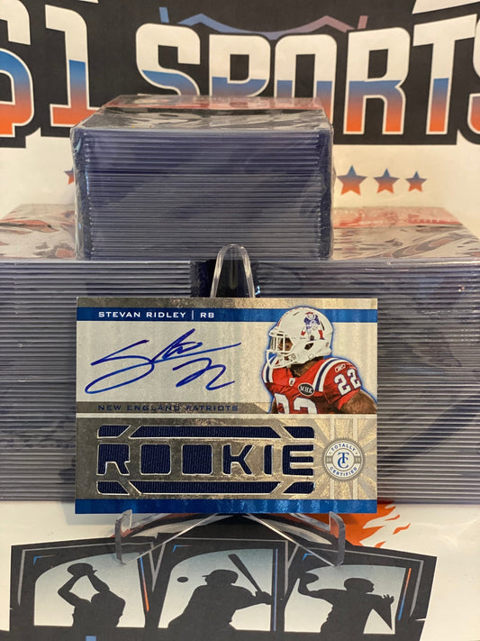 2011 Panini Totally Certified (Freshman Fabric Relic 241/499) Stevan Ridley Rookie #231