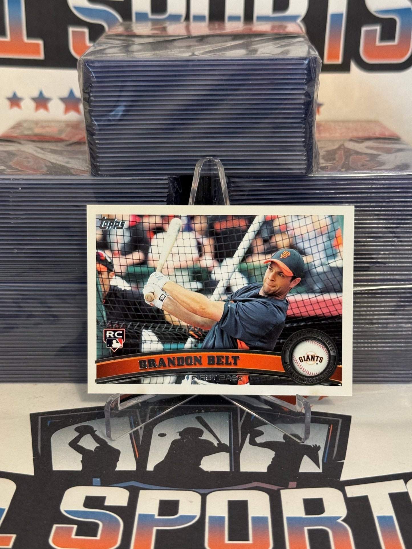 2011 Topps Brandon Belt Rookie #605