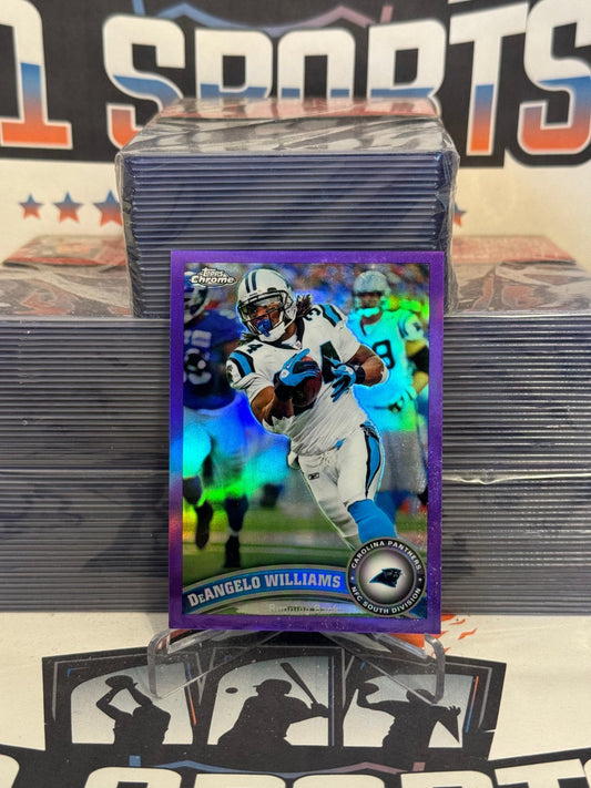 2011 Topps Chrome (Purple Refractor 90/499) DeAngelo Williams #161