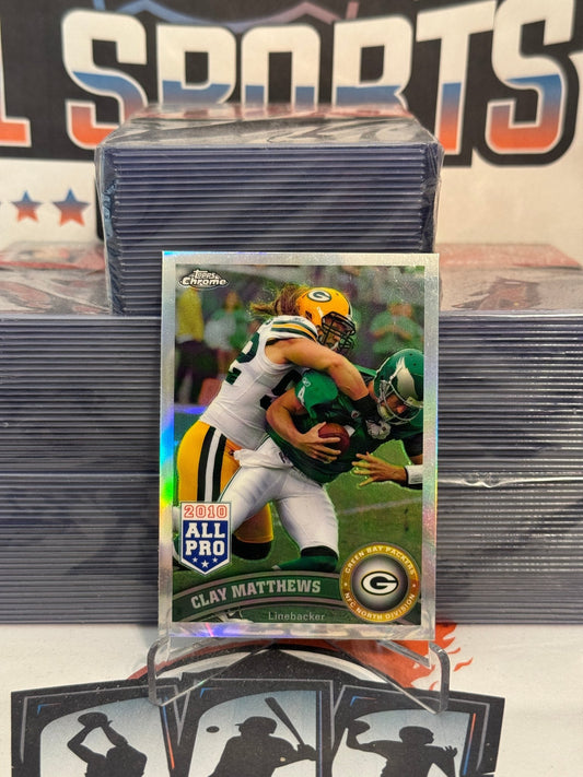 2011 Topps Chrome (Refractor, All-Pro) Clay Matthews #155
