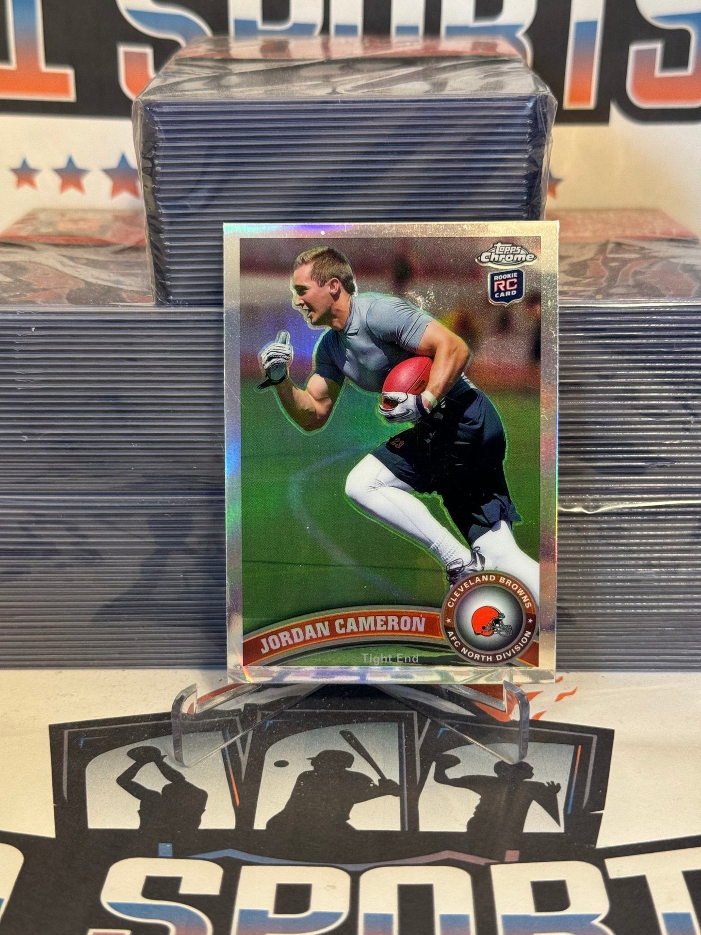 2011 Topps Chrome (Refractor) Jordan Cameron Rookie #58