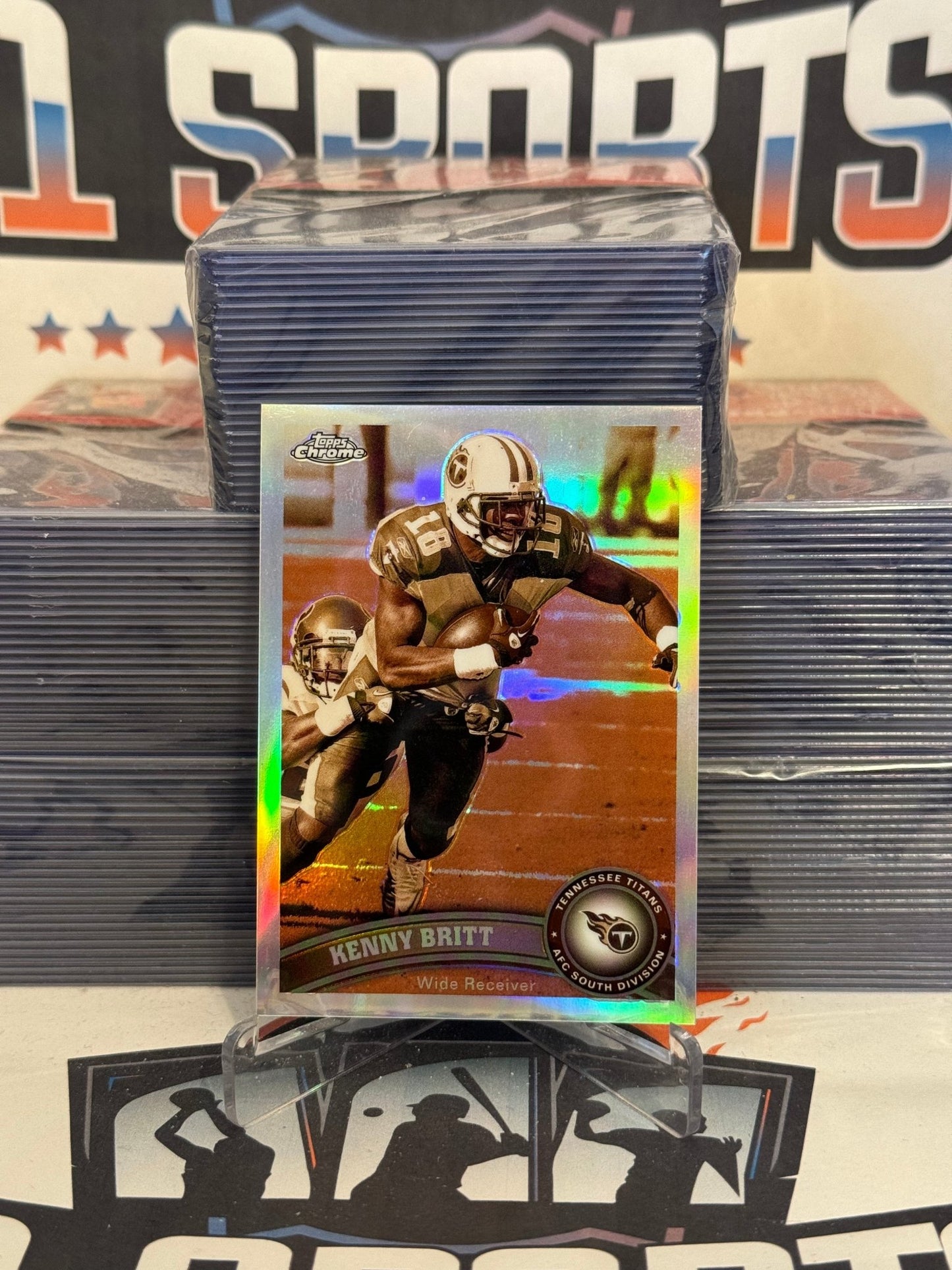 2011 Topps Chrome (Sepia Refractor 33/99) Kenny Britt #45