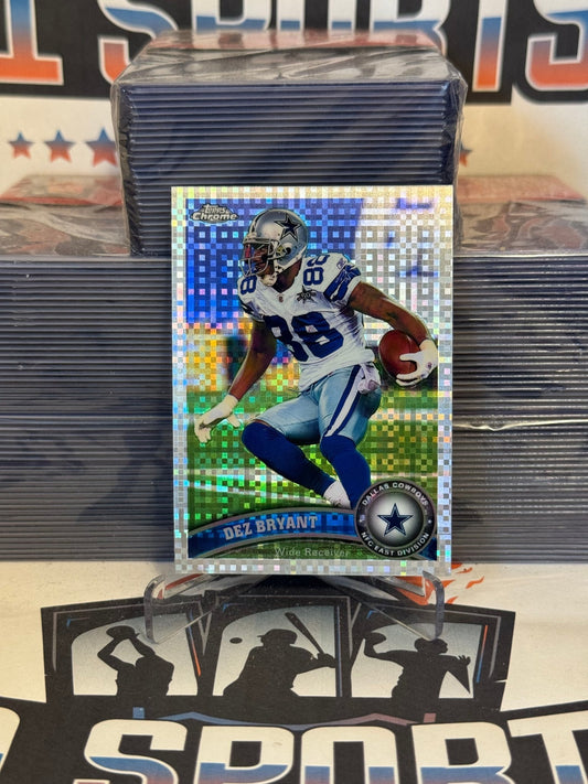 2011 Topps Chrome (X-Fractor) Dez Bryant #91