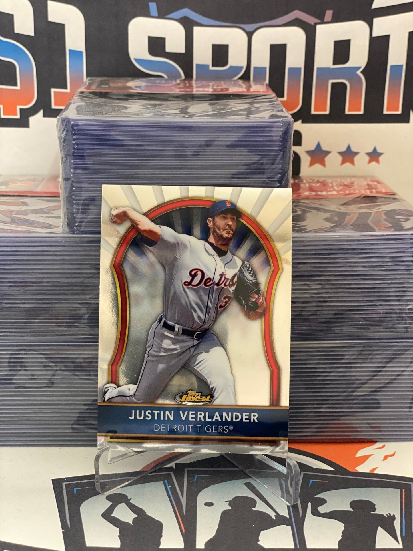 2011 Topps Finest Justin Verlander #22