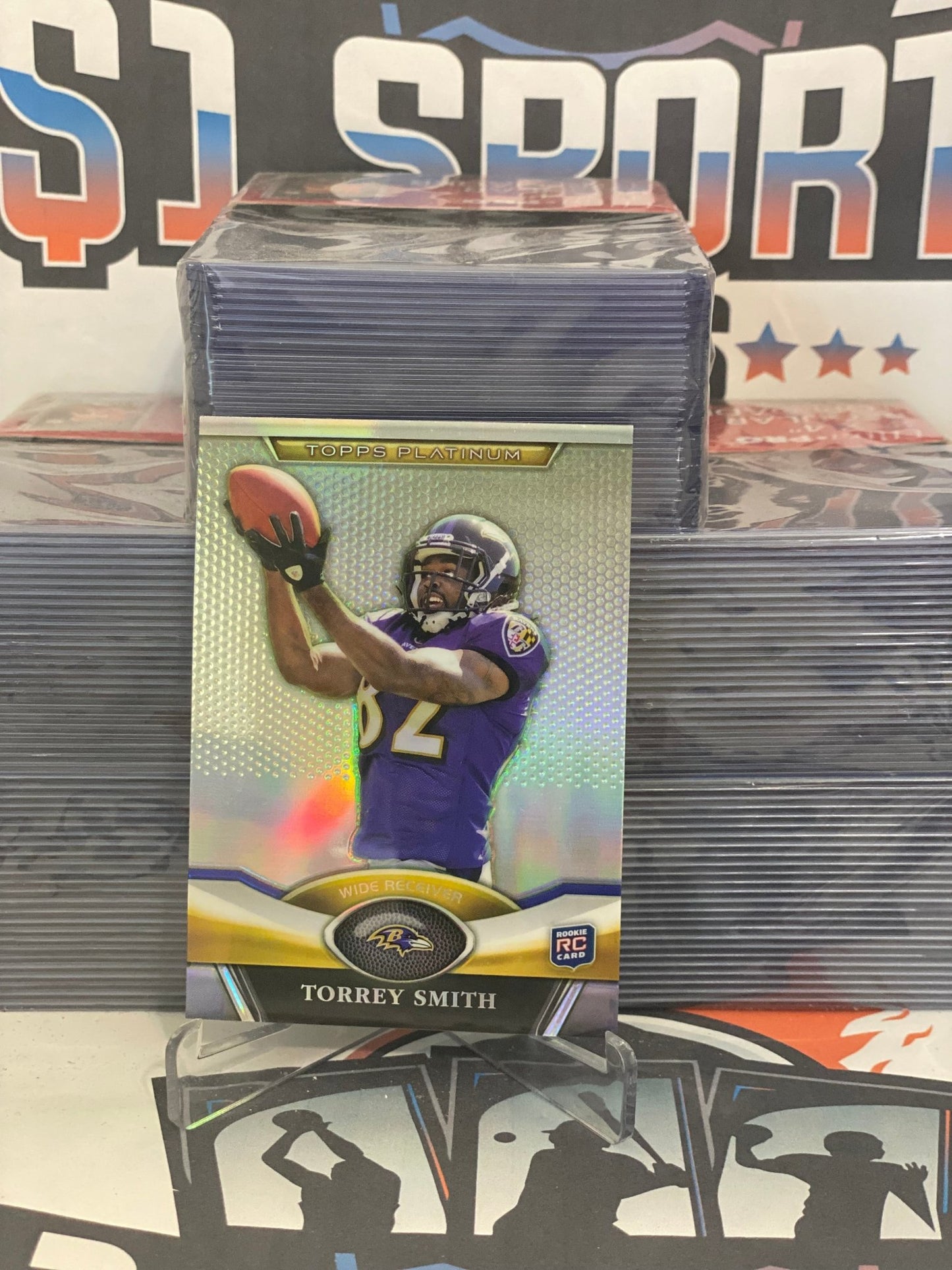 2011 Topps Platinum Torrey Smith Rookie #119