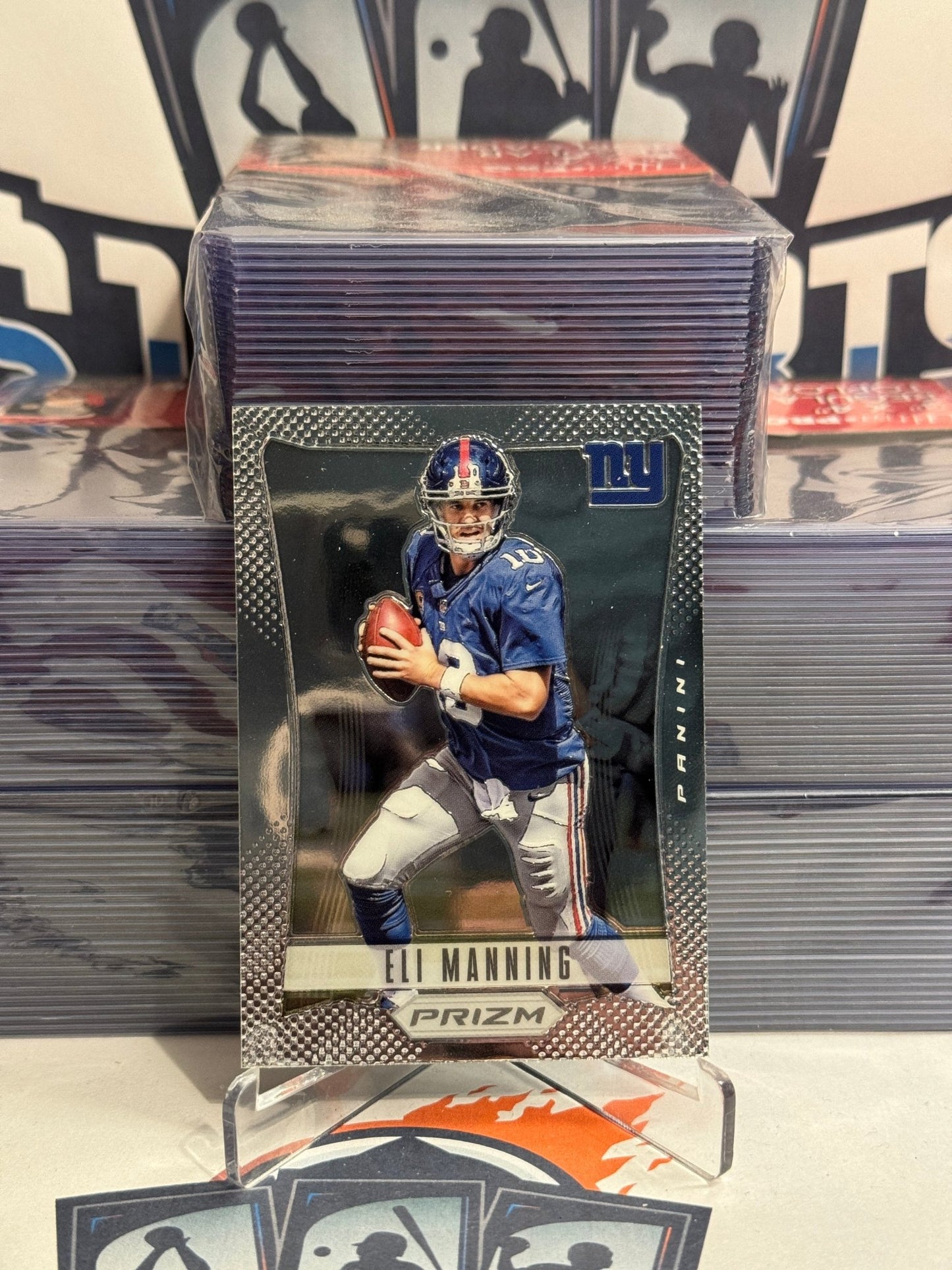 2012 Panini Prizm (Debut Edition) Eli Manning #124