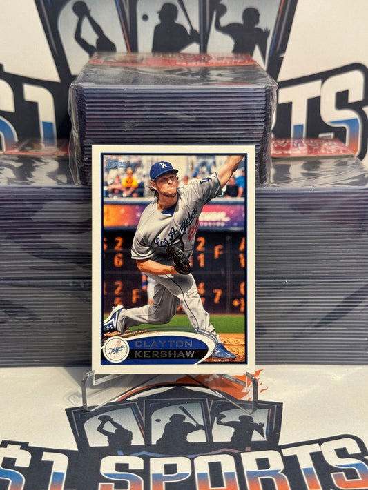 2012 Topps Clayton Kershaw #600