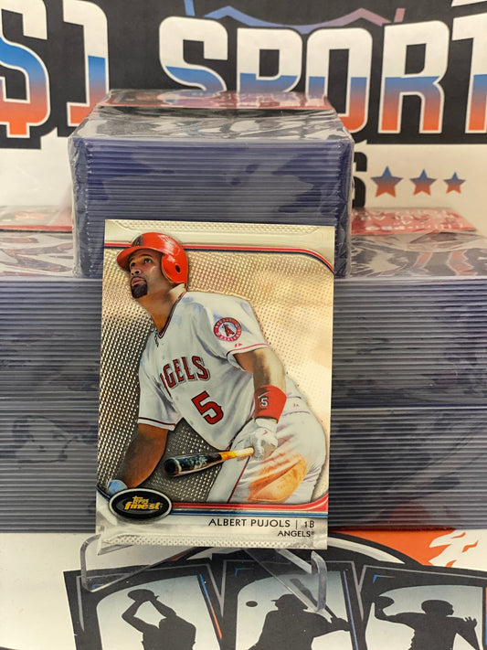 2012 Topps Finest Albert Pujols #1