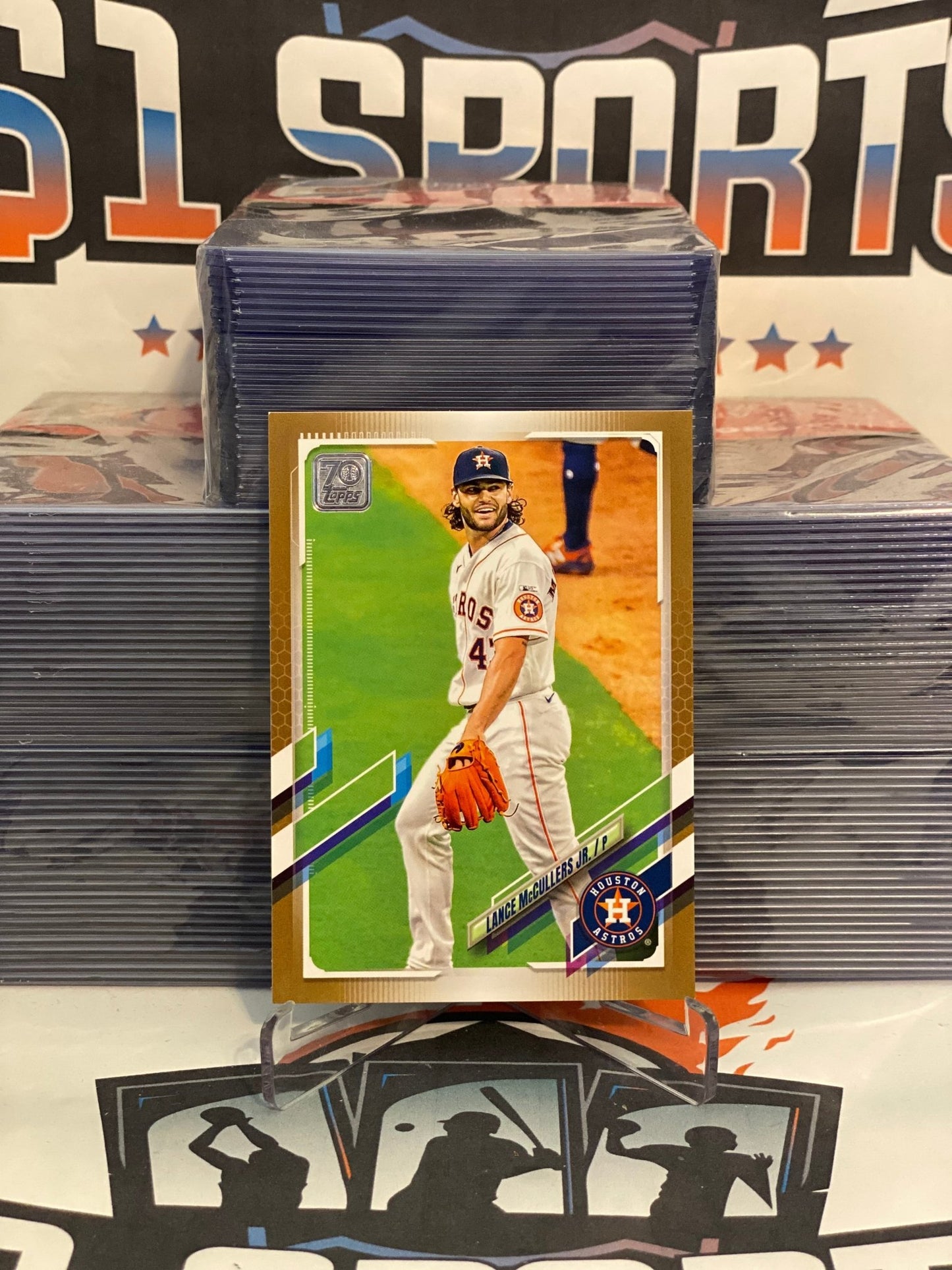 2012 Topps (Gold 0701/2021) Lance McCullers Jr. #610