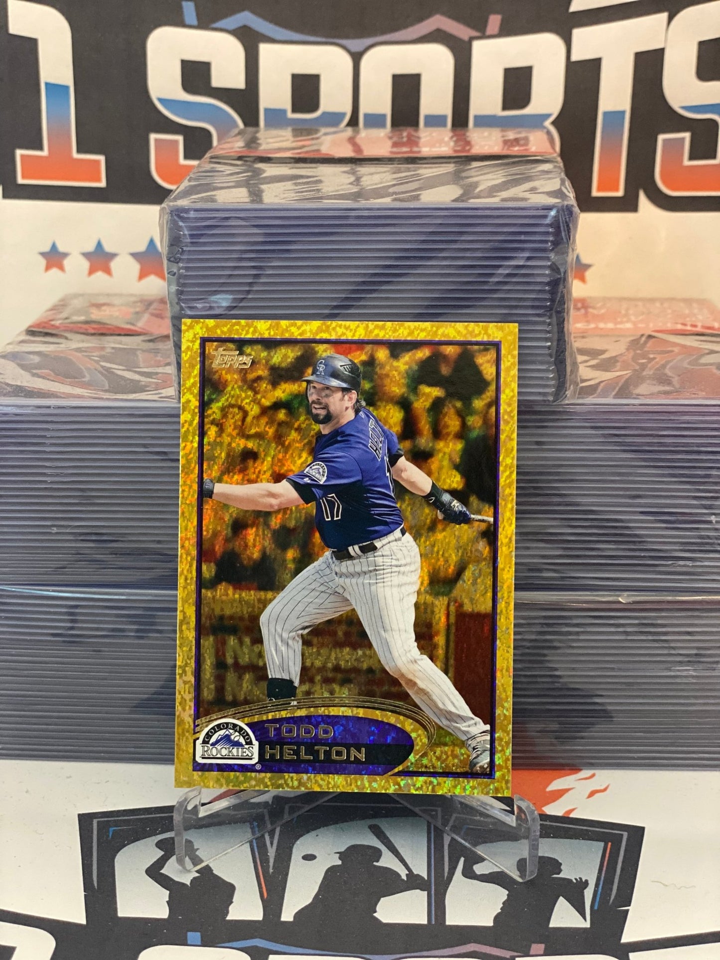 2012 Topps (Gold Sparkle) Todd Helton #416