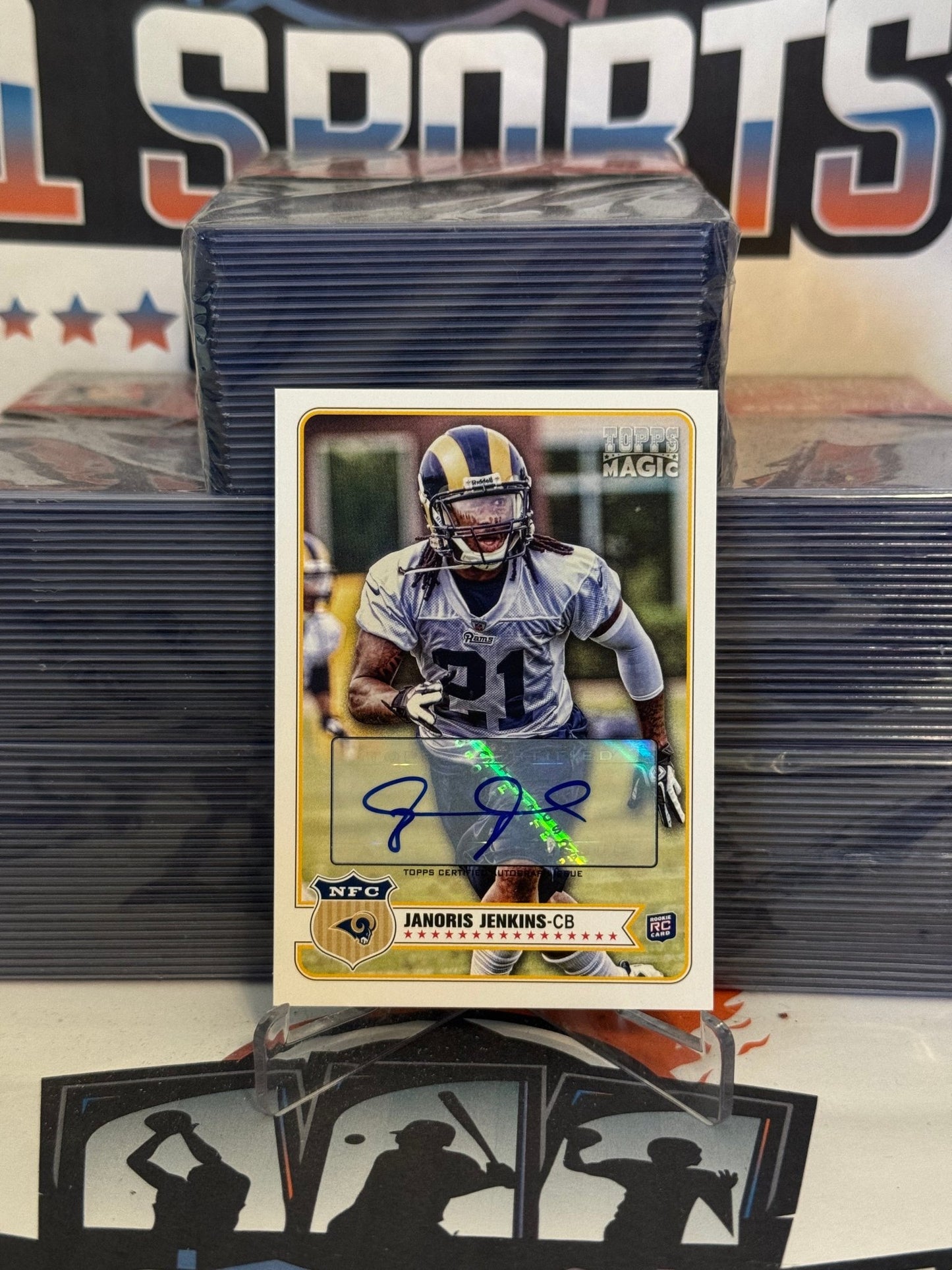 2012 Topps Magic (Auto) Janoris Jenkins Rookie #212