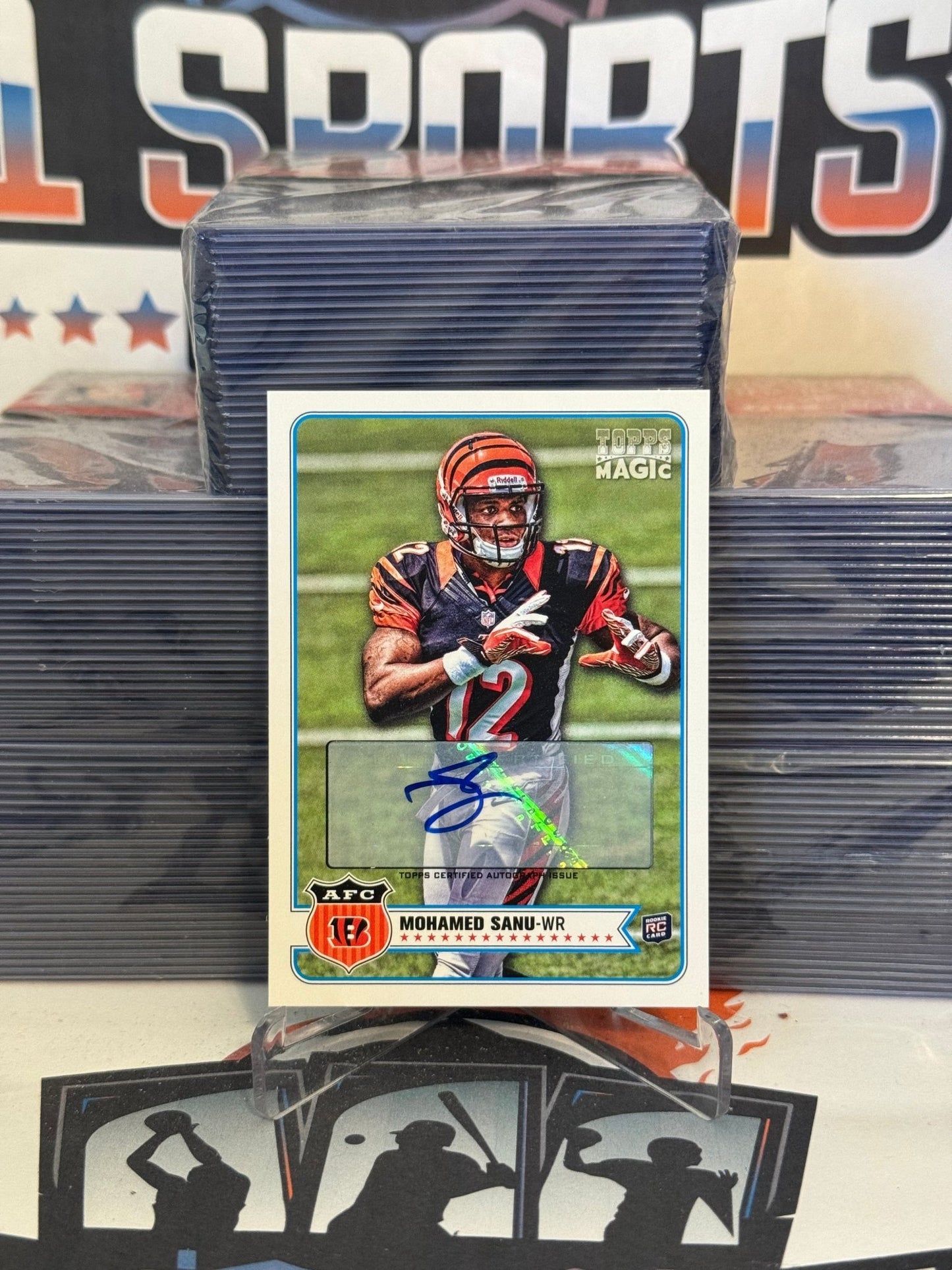 2012 Topps Magic (Auto) Mohamed Sanu Rookie #133