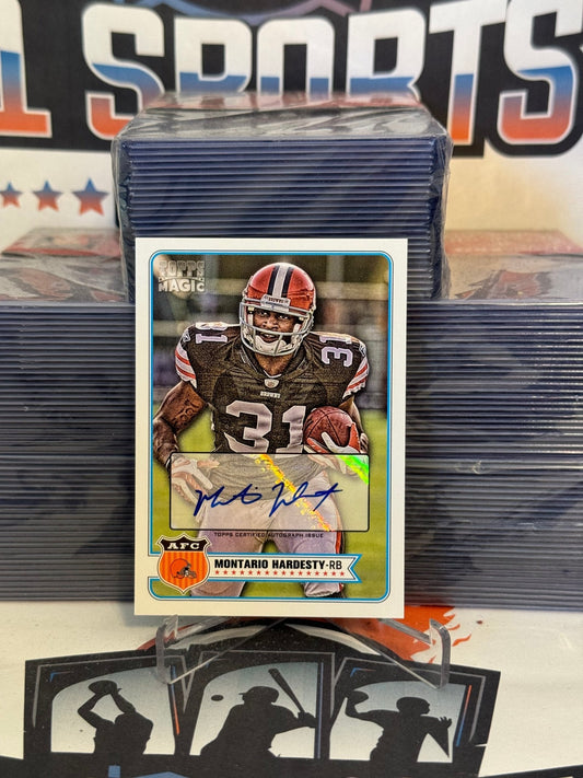 2012 Topps Magic (Auto) Montario Hardesty #248