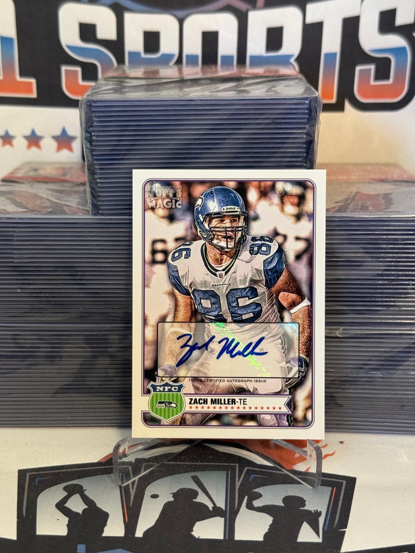 2012 Topps Magic (Auto) Zach Miller #249