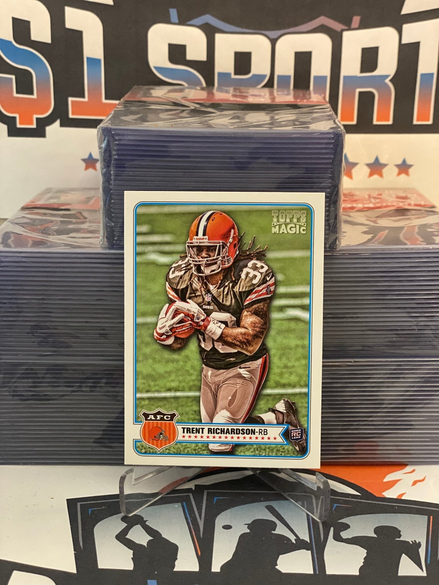 2012 Topps Magic Trent Richardson Rookie #165