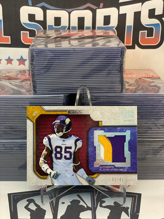 2012 Topps Strata (Rookie Relic 32/41) Greg Childs #RR-GC