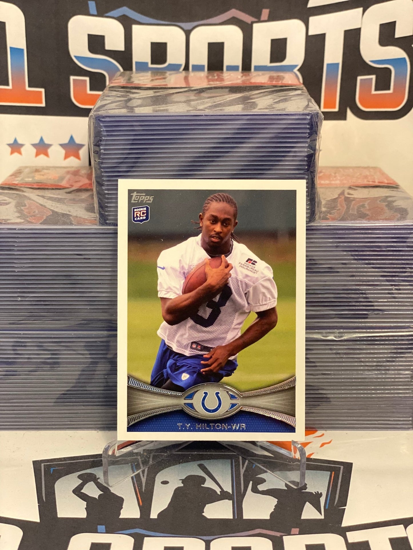 2012 Topps T.Y. Hilton Rookie #14