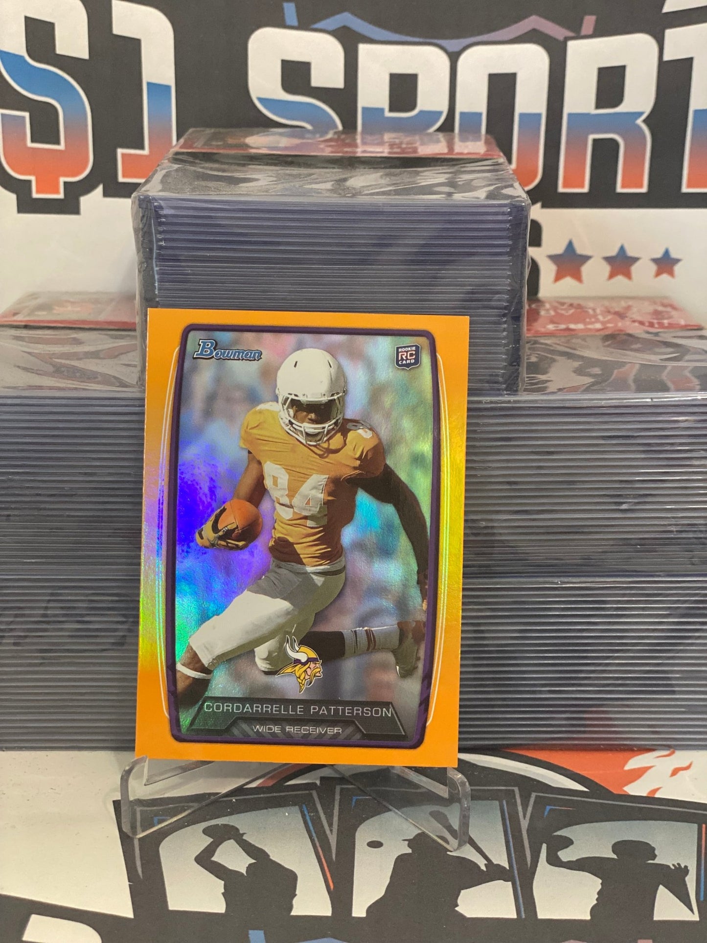 2013 Bowman (Orange 062/299) Cordarrelle Patterson Rookie #171