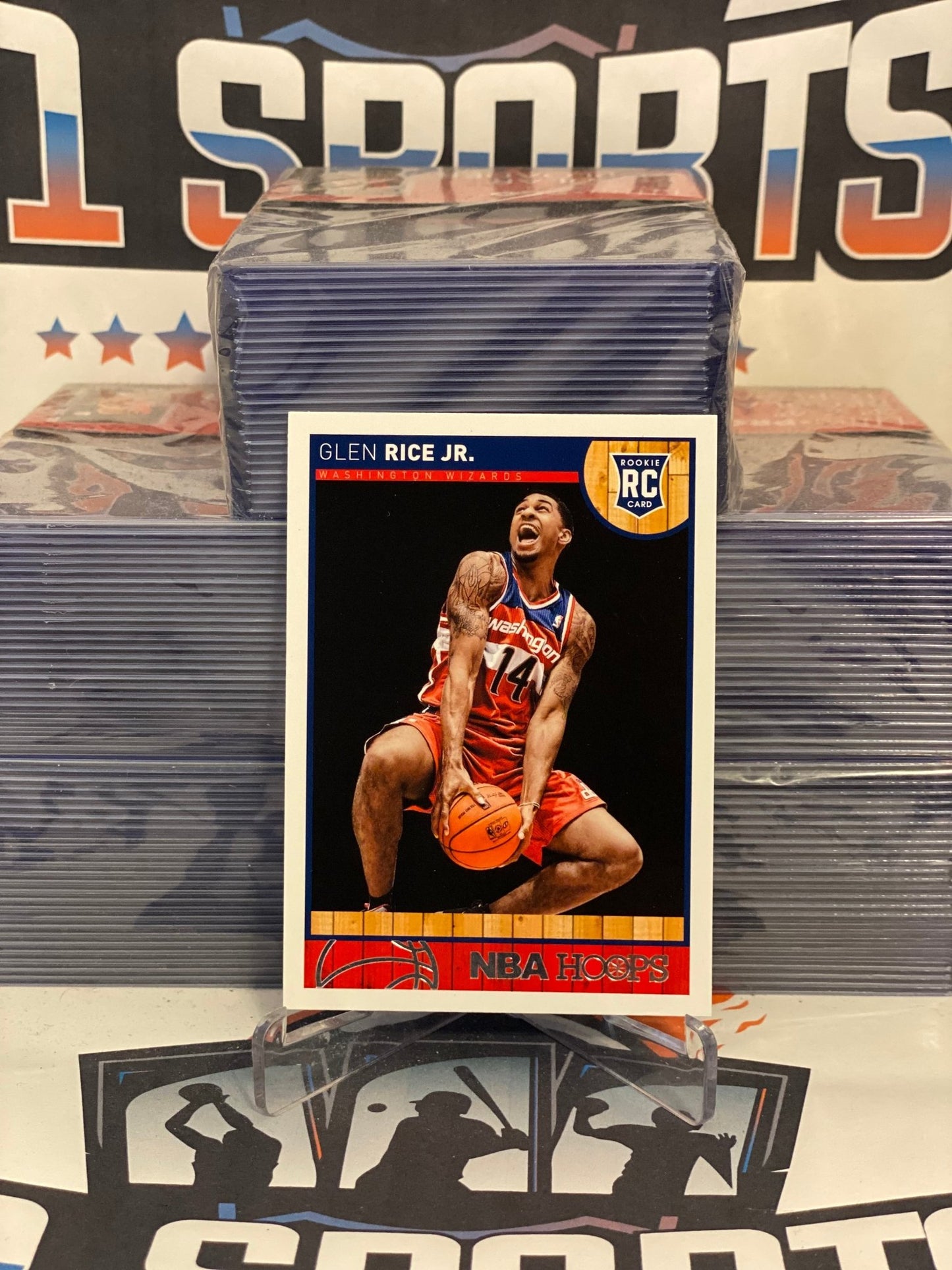 2013 NBA Hoops Glen Rice Jr. Rookie #292