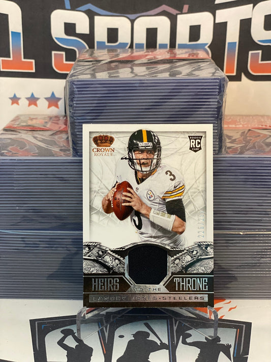 2013 Panini Crown Royale (Heirs Throne Relic 226/299) Landry Jones Rookie #20