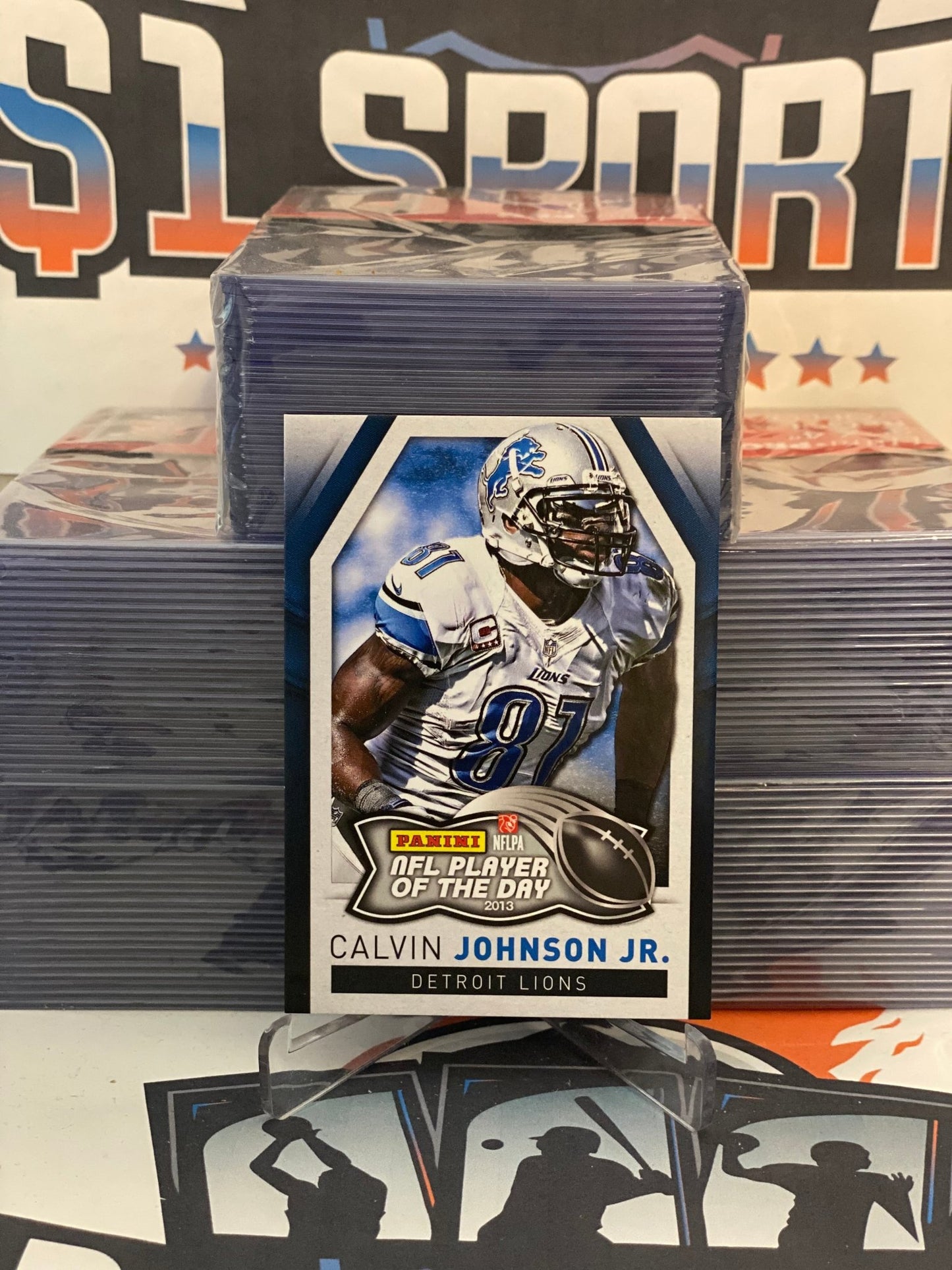 2013 Panini (Player of the Day) Calvin Johnson Jr. #4