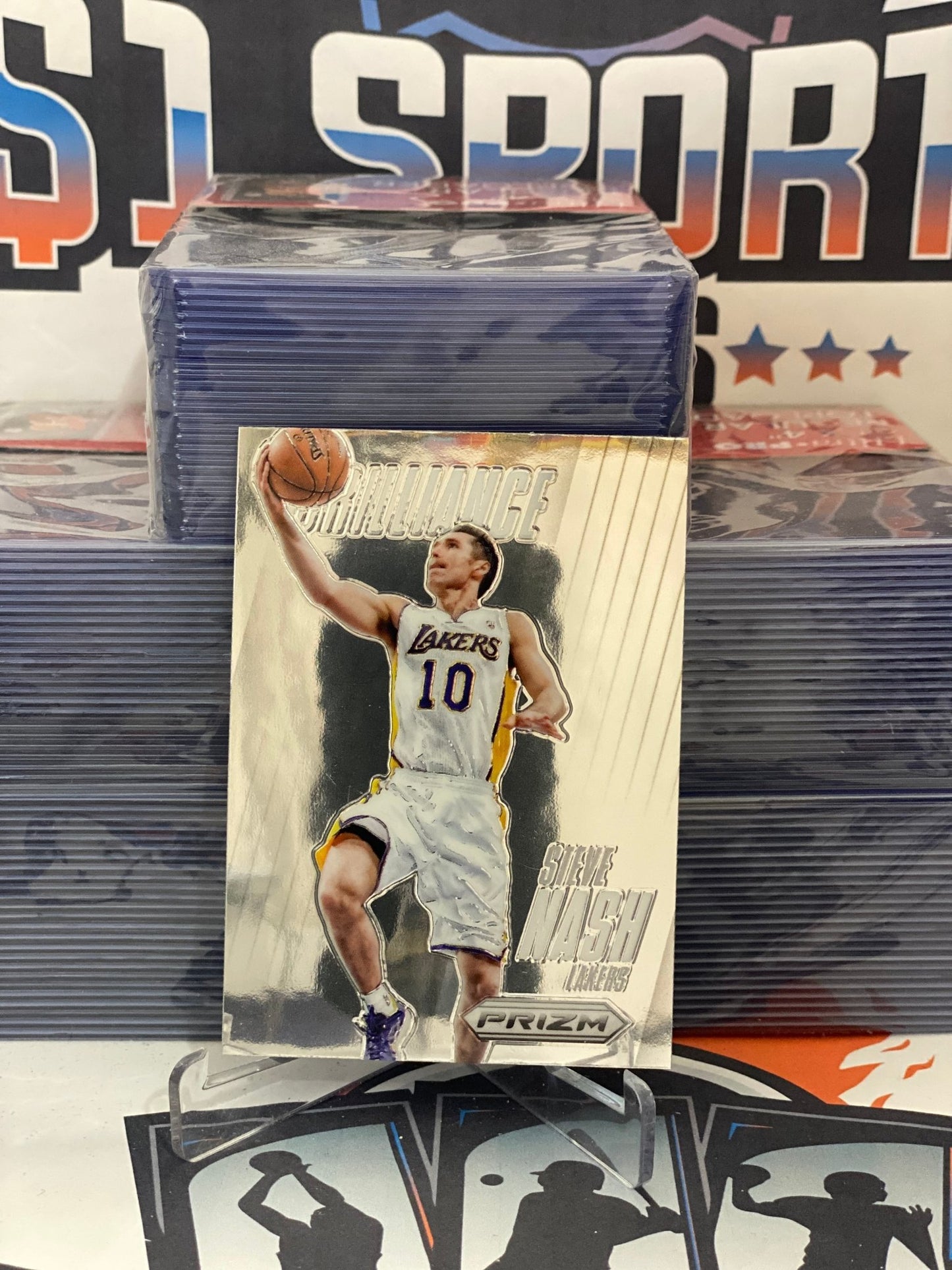 2013 Panini Prizm (Brilliance) Steve Nash #2