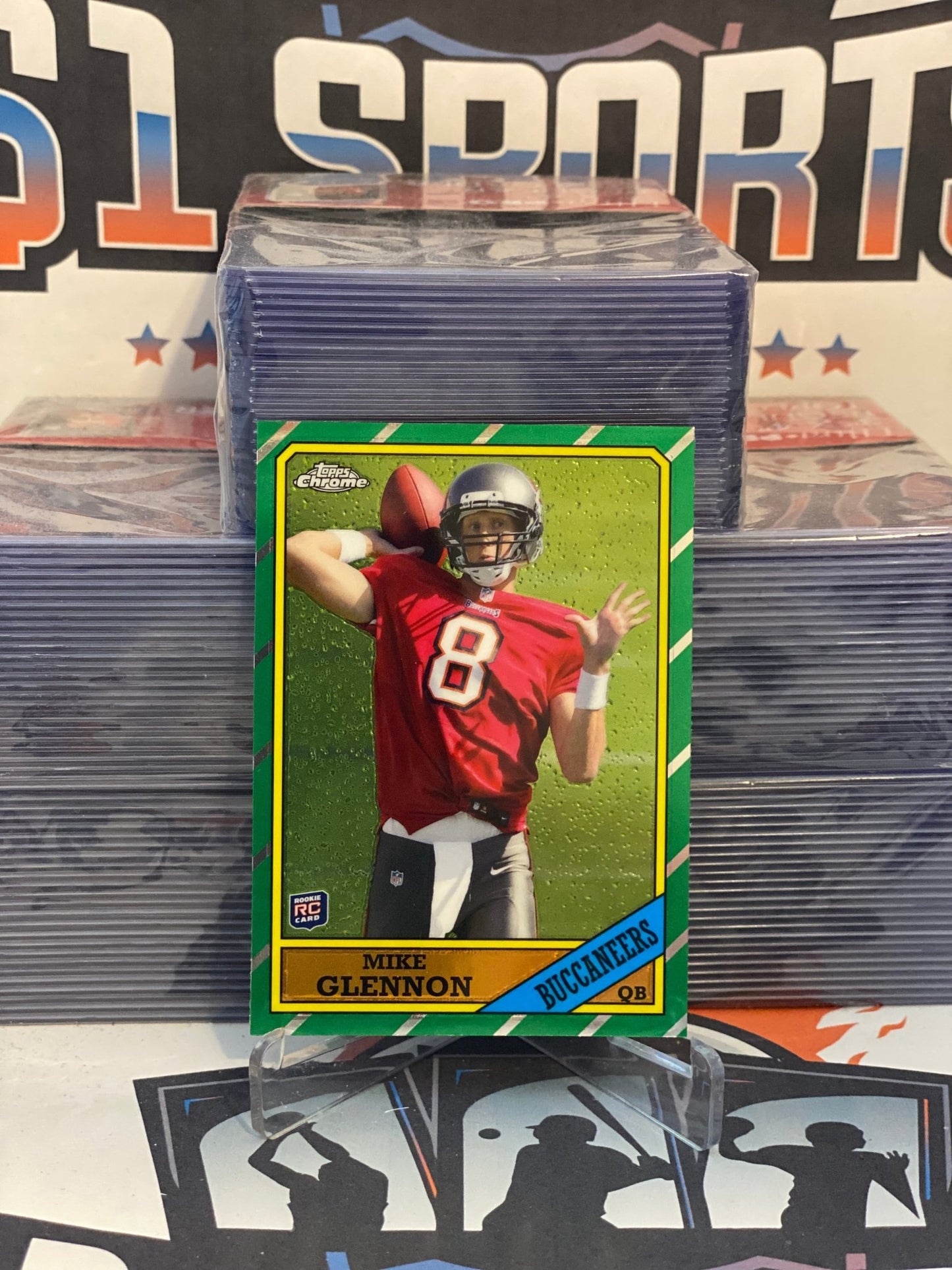 2013 Topps Chrome (1986 Redux) Mike Glennon Rookie #5